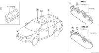 264602FL0A-BOX ASSY, ROOF CONSO