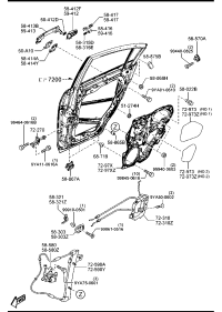 BS1A7297XA-CARRIER(RR,R),DOOR M