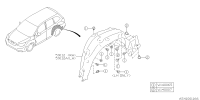 59122SG010-MUD GUARD R LH