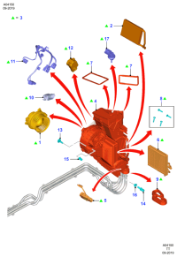 GK2919850BA-EVAPORATOR ASSY-COOLER