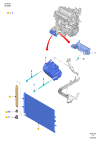 GK2919710AC-CONDENSER ASSY