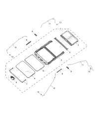 10217939ASA-PANORAMA ROOF ASSY