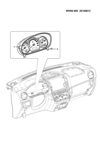 23922500-METER ASSY, COMBINAT