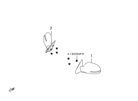 8202500BKZ16A-MIRROR ASSY-O/S REAR VIEW,LH