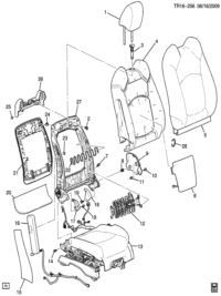 15899909-HEATER-FRONT SEAT BACK DRIVER