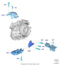 JX6Z6E042E-BRACKET,HARNESS