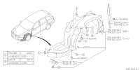 59120AJ060-MUD GUARD ASSY F SDR