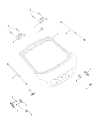 10037177-HINGE ASSY-BACK DOOR