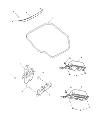 30033076-SPOILER, REAR