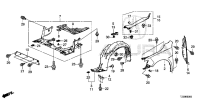60210TTPH00ZZ-PANEL, FR FENDER, RH