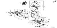 77350TZ3A01ZA-COVER,STEERING COLUMN,UPR