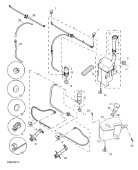 DNHS0010A-Hose, windshield washer