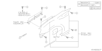 57129CA0309P-PANEL FR FENDER LH