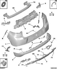 1613141980-BAR, REAR BUMPER