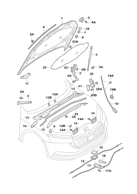 5DD823359-GAS SPRING VW TIGUAN