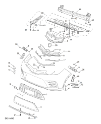 10420767-MOULE BUMPER