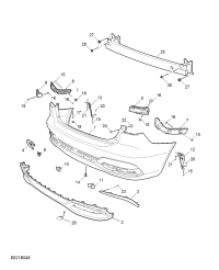 10359003-MOULDING REAR BUMPER