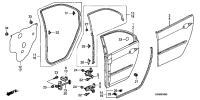 90685SF1003-CLIP,SIDE MOULDING