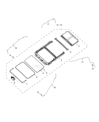 10087919ESC-PANORAMA ROOF ASSY