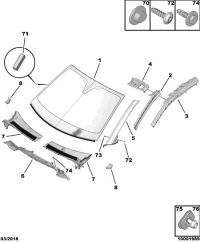 YL00945480-CLIP,AIR INLET GRILL