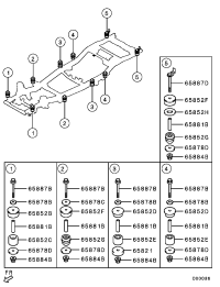 MU140049-BOLT, BODY MOUNTING