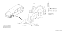 59110AJ040-MUD GUARD ASSY F SDR