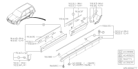 91119SA200VW-GARNISH ASSY FEN RH