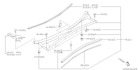 91411SA010-COWL PANEL ASSY LHD