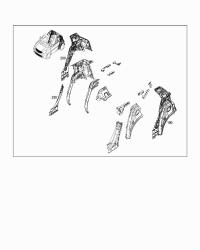 4536305503-REINF ASSY-RAD CORE UPR