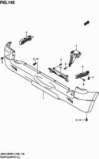 7181265J00-BRACKET,LICENSE LAMP