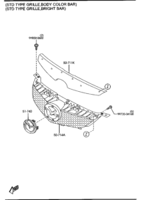 BS1C50712-REINF.,RADIATOR GRIL