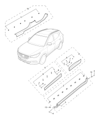 10319390-MLDG ASSY,R FR DO