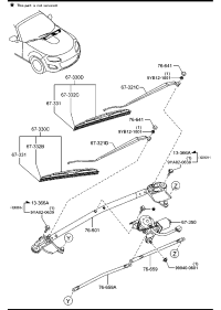 NE5167330B-BLADE(L),WIPER-FRONT
