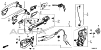 72150T4FH01-LATCH ASSY., L. FR