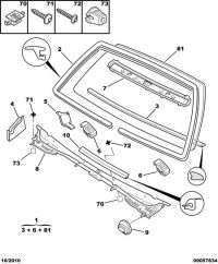 7903016136-BOLTRR SUSP STABILIZER