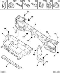 96137031-FOOTREST ASSY