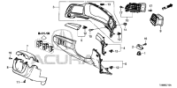 77300TX6A01ZA-COVER ASSY., DRIVER