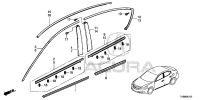 72410TX6A01-MLDG ASSY L FR DO