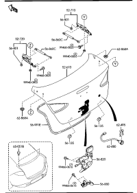 DGY95261XA-LID,TRUNK