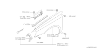 57110AG0209P-PANEL, FR FENDER, RH