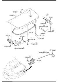 NEY25261XB-LID,TRUNK