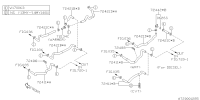 72421AJ080-HOSE HTR OUT A