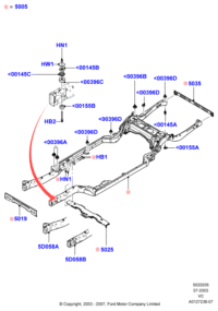 FOAZ5400145B-GASKET,W.PUMP INLET