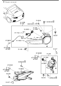 ND7L51150-LAMP(R),RR COMB