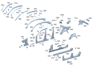 2236301601-REINF ASSY-RAD CORE UPR
