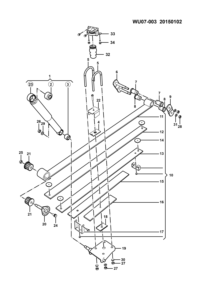 23886953-SHOCK ABSORBER ASSY-RR