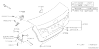 57509AL0209P-TRUNK LID COMPL