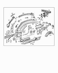 2386309100-REINF ASSY-RAD CORE UPR