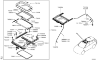 5850A423YA-PANORAMA ROOF ASSY