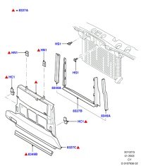 3N2116613AD-PLATE-AIR GUIDE
